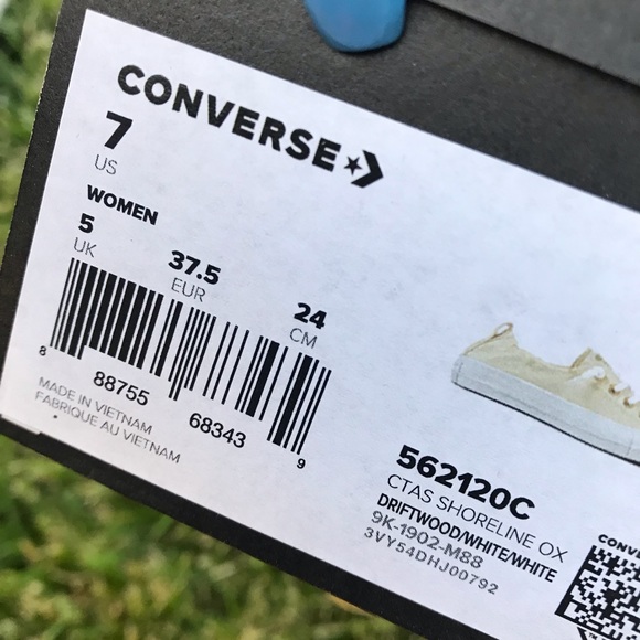 NWB 🌿 CONVERSE WOMENS SHORELINE - Picture 6 of 8